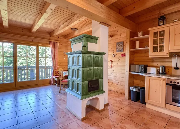 1a Enzianhuette - Wandern Und Indoor Sauna Domek alpejski *