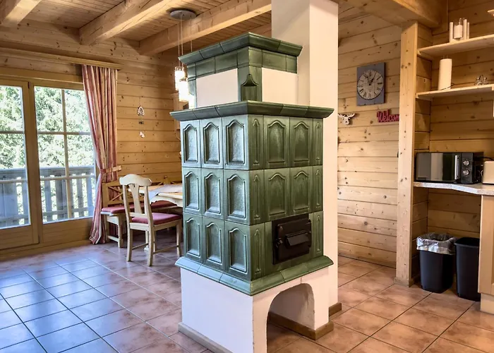 1a Enzianhuette - Wandern Und Indoor Sauna Domek alpejski *